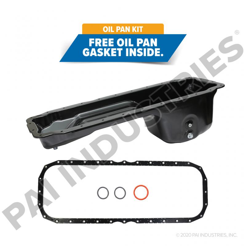 PAI 141341 CUMMINS 4975061 OIL PAN KIT ISX REAR SUMP 44 QT