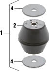 PAI - Cab Catalog Radiator Mounts | woodlineparts.com