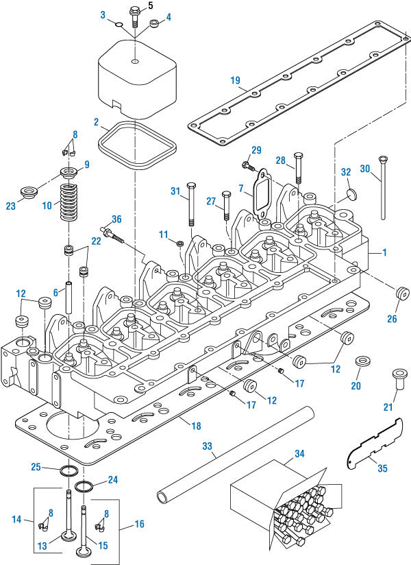 PAI 131578 CUMMINS 3283337 CYLINDER HEAD GASKET (.25MM OS
