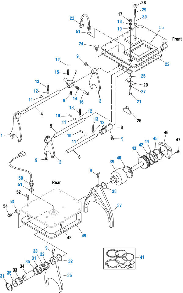 PAI Industries - Shifter Components - T309L and T310 | woodlineparts.com