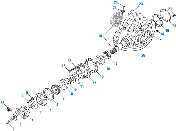 PAI Industries - Drive Train CRD 93/113 | woodlineparts.com