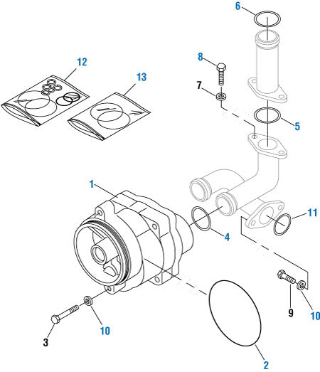 PAI - Caterpillar Engine C12 and C13 Series  - 3176 / C9 / C10 / C11 / C12 / C13 Series | woodlineparts.com