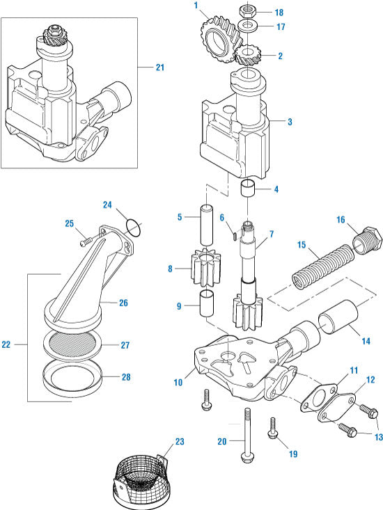 PAI Blue - Mack & Volvo Applications E7 - E7 Series | woodlineparts.com