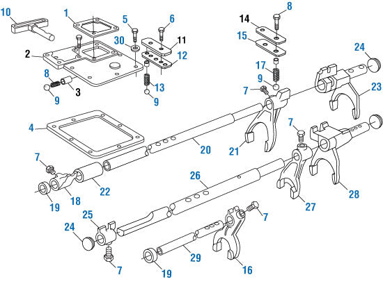 PACK OF 5 PAI GGS-3970-012 MACK 646KB11 TRANSMISSION GASKET (25624991) (USA)