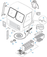 Load image into Gallery viewer, PAI Blue - Mack & Volvo Applications MC / MR Models  - Cab Exterior | woodlineparts.com
