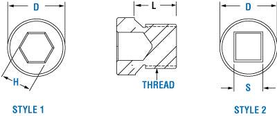 PAI Industries - Hardware
O-Ring Plugs - Internal - Metric | woodlineparts.com