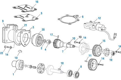 PAI Blue - Mack & Volvo Applications
Pump Drive - Engine - E6 Series | woodlineparts.com