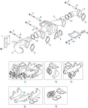 Load image into Gallery viewer, PACK OF 4 PAI 131671 CUMMINS 3682710 EXHAUST GASKET (ISX) (5486657)
