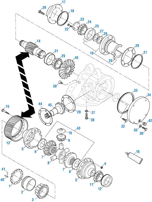 PAI Industries - Drive Train CRD 93A | woodlineparts.com