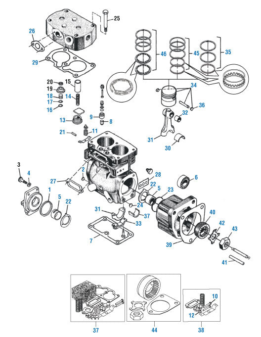 PAI Industries - Air & Electrical
Tu-Flo 501 Compressor - Compressors | woodlineparts.com
