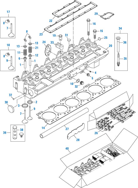 PAI 131579 CUMMINS 3935586 HEAD GASKET 6C / ISC / ISL 0.25MM