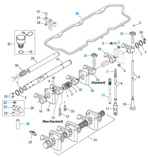 PAI Industries - Volvo / Renault Engine Components
Rocker Arm Assembly - Renault / E-Tech | woodlineparts.com