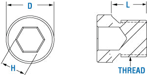 PAI Industries - Hardware
Drain Plugs - Internal - Metric | woodlineparts.com