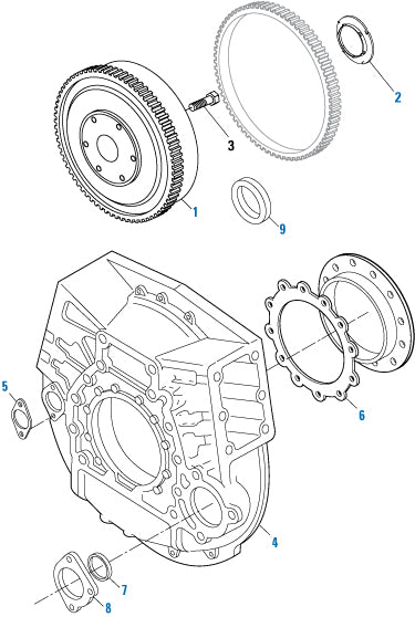 PAI 136188 CUMMINS 3862674 REAR DRIVE GEAR SEAL L10 / M11 / ISM  
