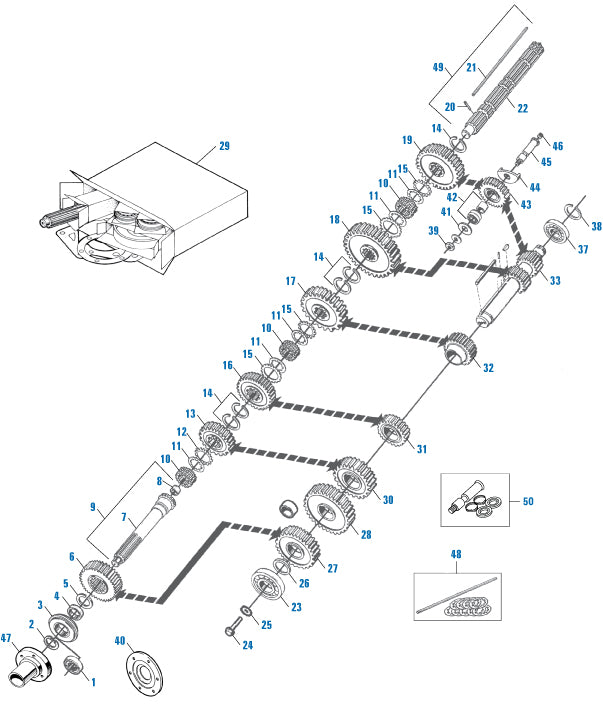 PAI EF66030 FULLER K-2468 CLUTCH INSTALLATION KIT (RT / RTO
