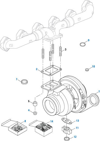 PAI Blue - Mack & Volvo Applications
Turbocharger - D12 Series | woodlineparts.com