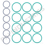 PAI 321361 CATERPILLAR FUEL INJECTOR SLEEVE O-RING KIT (C15 ACERT) (USA)