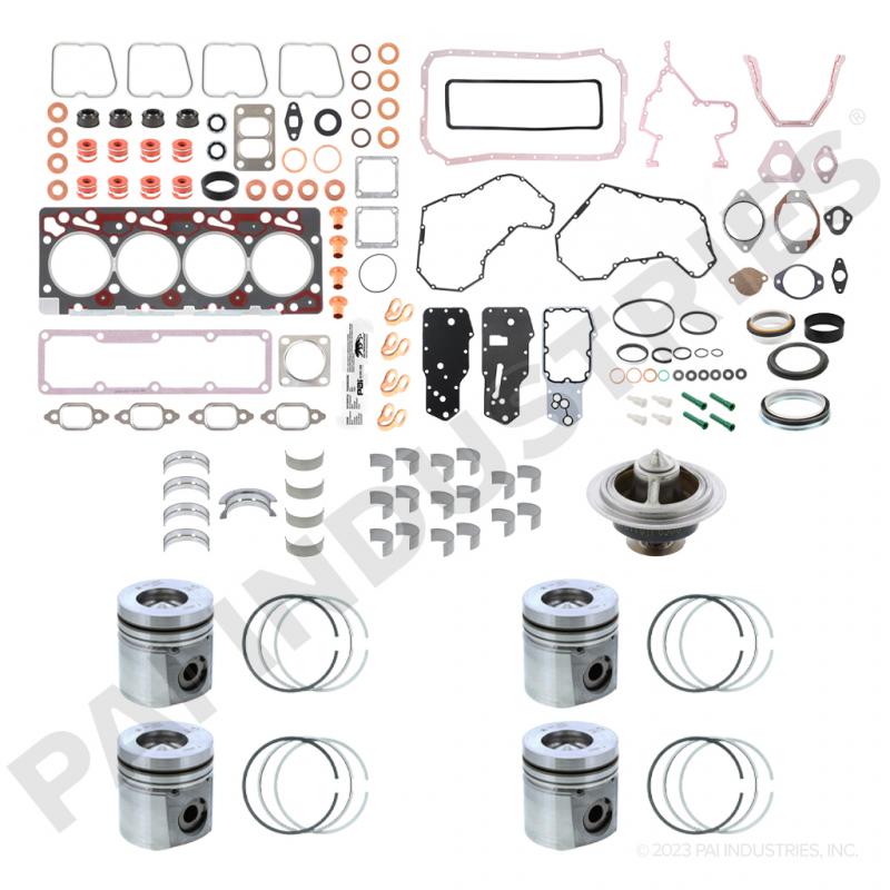 PAI 4BS107-001 CUMMINS N/A ENGINE OVERHAUL KIT (4B) (STD / STD / STD)