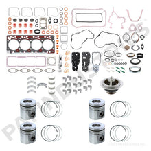 Load image into Gallery viewer, PAI 4BS107-001 CUMMINS N/A ENGINE OVERHAUL KIT (4B) (STD / STD / STD)