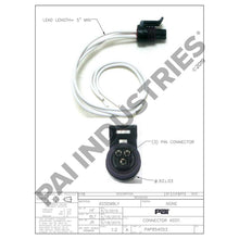 Charger l'image dans la galerie, PAI 854053 MACK N/A ASSY,CONNECTOR