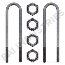 PACK OF 2 PAI FUB-4962 MACK 7QK2174M U-BOLT KIT (ROUND) (CH / RR) (USA) | woodlineparts.com