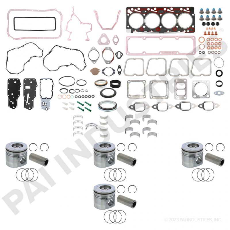 PAI ISB432-076 CUMMINS ENGINE OVERHAUL ENGINE KIT (4 ISB) (STD / STD) (USA)