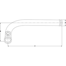 Load image into Gallery viewer, PAI 181921 CUMMINS 3024666 WATER TRANSFER TUBE (855) (211027)