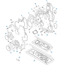 Load image into Gallery viewer, PAI 431316 NAVISTAR 1842662C92 REAR FRONT COVER GASKET KIT (USA)