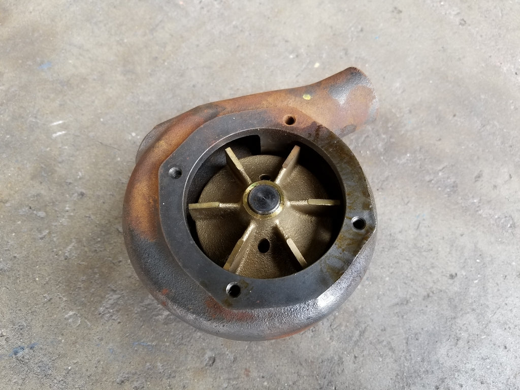 A23506723 AFTERMARKET FRESH WATER PUMP ASSY. (L.H., STD CAPACITY) FOR DETROIT DIESEL IL71 A & B MODEL NON-TURBO ENGINES FROM WOODLINE PARTS