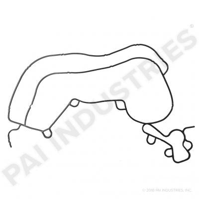 PACK OF 2 PAI 431260 NAVISTAR 1818717C4 MOLDED GASKET (FRONT COVER 