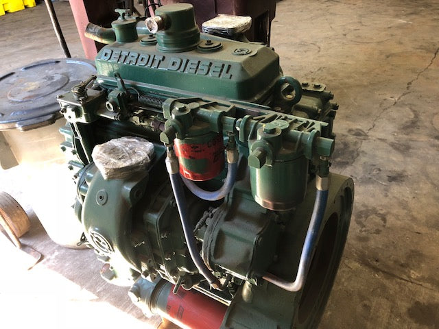 DETROIT DIESEL 3-71 INDUSTRIAL ENGINES, RA, REBUILT / OUTRIGHT