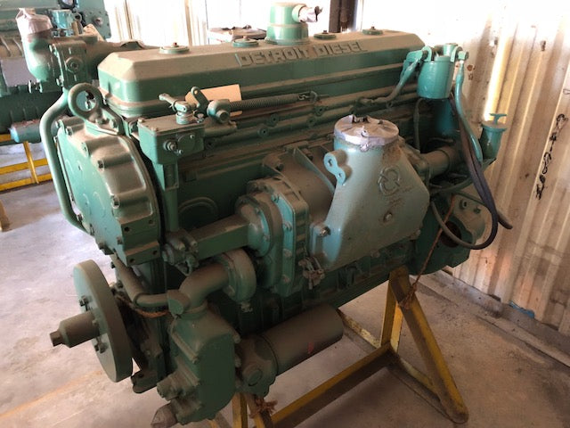 DETROIT DIESEL 671 ENGINE, RA, REBUILT / OUTRIGHT