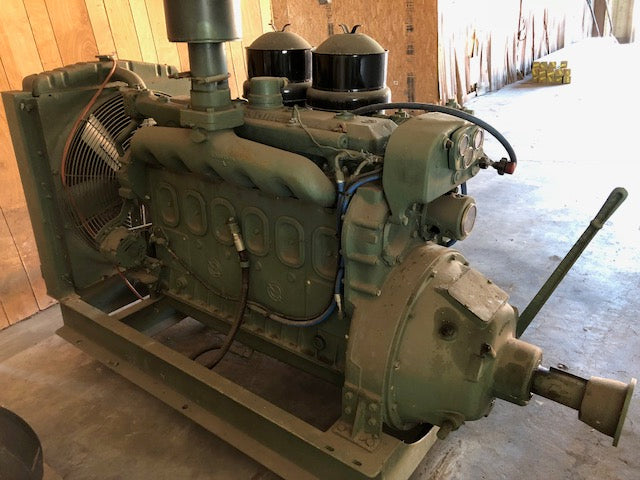 DETROIT DIESEL 6-71 INDUSTRIAL POWER UNIT, RC, HYDRAULIC, REBUILT / OUTRIGHT