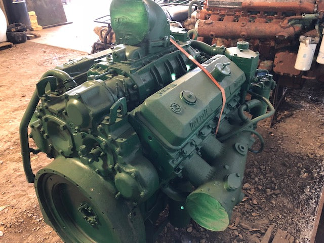 DETROIT DIESEL 8V71 ENGINE, GOOD RUNNER / OUTRIGHT