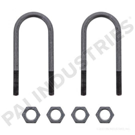 PACK OF 2 PAI FUB-4961 MACK 7QK2170 ROUND U-BOLT KIT (3-1/2