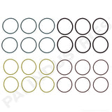 PAI 121309E INJECTOR O-RING KIT (ISX) (3347937, 3330538, 3330537, 3347939)