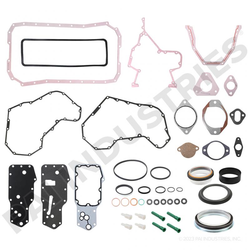 PAI 131402 CUMMINS 3802375 LOWER ENGINE GASKET SET (4B) (3802019, 3802266) (USA) | woodlineparts.com
