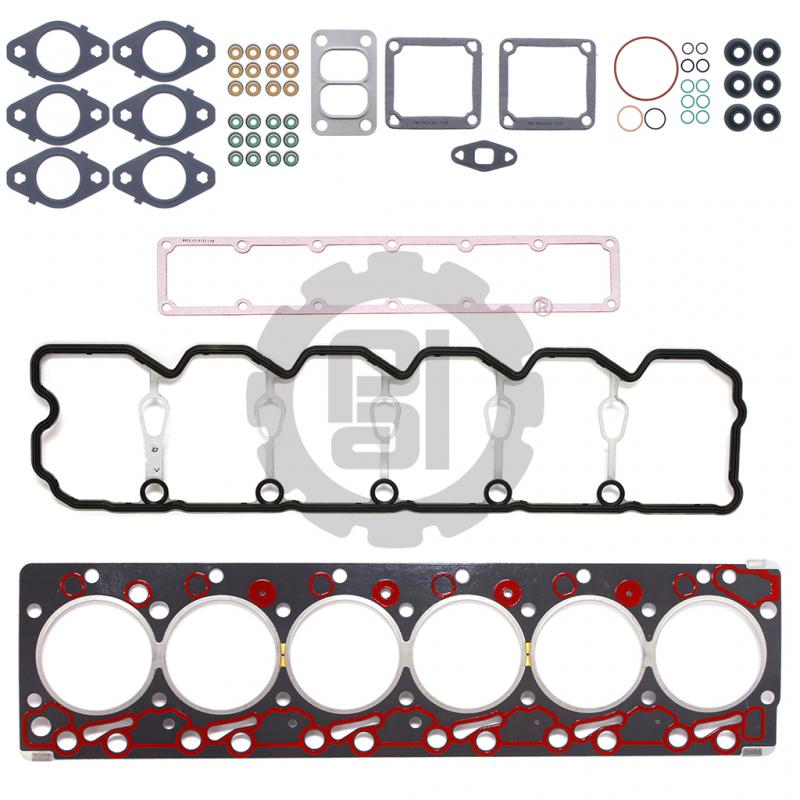 PAI 131566 CUMMINS 4089790 UPPER GASKET SET (6B / ISB / QSB) (PRESS ON SEALS)