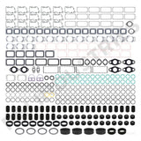 PAI 131825 CUMMINS 3800731 UPPER GASKET KIT (K50) (NEW STYLE) (1 HOLE)