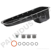 Load image into Gallery viewer, PAI 141277E CUMMINS 3692887 OIL PAN KIT (ISX / QSX) (FRONT SUMP) (40 QT) (STEEL) | woodlineparts.com