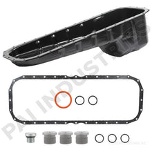 Load image into Gallery viewer, PAI 141277 CUMMINS 3692887 OIL PAN KIT (ISX / QSX) (FRONT SUMP) (40 QT) (STEEL)  woodlineparts.com
