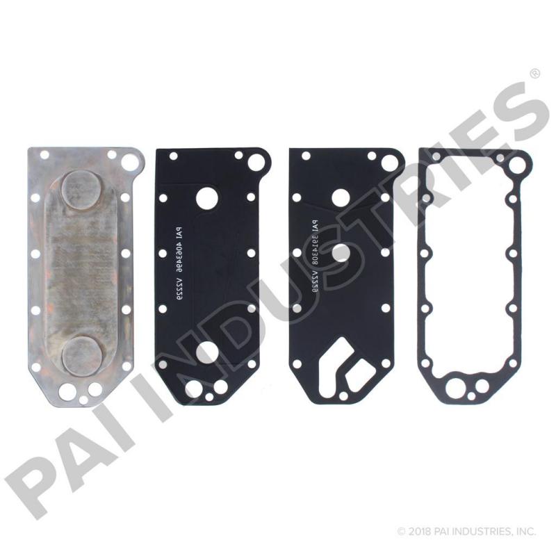 PAI 141408 CUMMINS 3918175 OIL COOLER CORE & GASKET KIT (6C / ISC / ISL) | woodlineparts.com