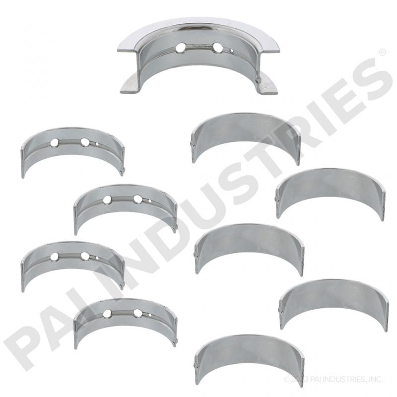 PAI 171808 CUMMINS 3802012 MAIN BEARING SET (.50MM) (4B / ISB / QSB) | woodlineparts.com
