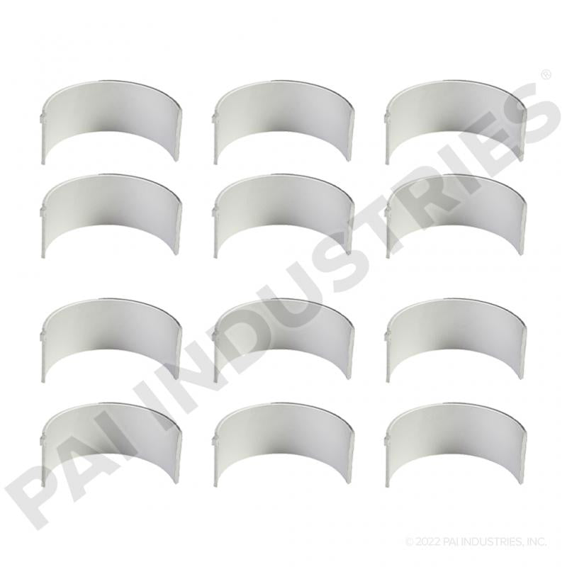 PACK OF 12 PAI 171817 CUMMINS 3901431 ROD BEARING (.010" / .25MM) (6C / ISC / ISL) | woodlineparts.com