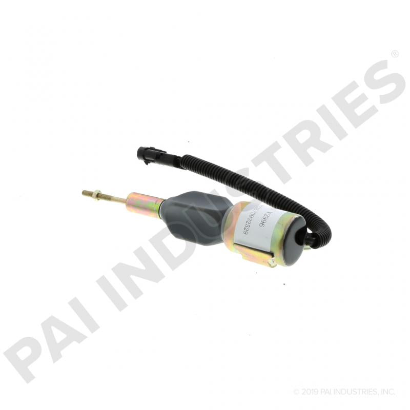 PAI 180226 CUMMINS 3932529 FUEL SHUTOFF SOLENOID (12 VDC) (ISB / QSB)