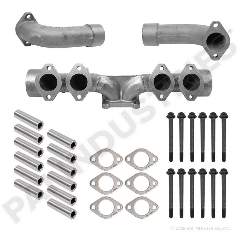 PAI 181022 EXHAUST MANIFOLD KIT FOR CUMMINS L10 / M11 / ISM ENGINES