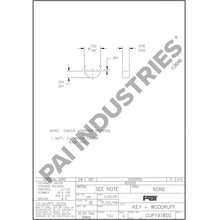 Cargar imagen en el visor de la galería, PACK OF 2 PAI 191850 CUMMINS 3021601 CAMSHAFT KEY (855 / N14) (USA)