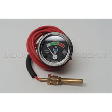 Load image into Gallery viewer, IPD® Caterpillar® 1W2864 Water Temp Gauge 52mm 120-260°F 2.60 m Capillary | woodlineparts.com