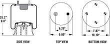 Charger l'image dans la galerie, PAI FAS-0767 MACK 8633-1R12281 AIR SPRING (ROLLING LOBE) (1R12-281, 9130) | woodlineparts.com