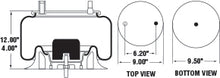 Charger l&#39;image dans la galerie, PAI 750292 OEM HENDRICKSON 59484-002L AIR SPRING (4000-59484002L) (USA) | woodlineparts.com